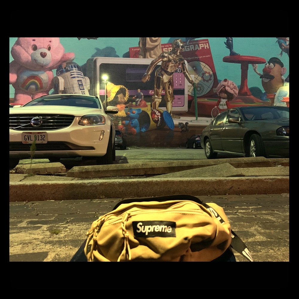 Supreme Cordura Waist Bag - Tan